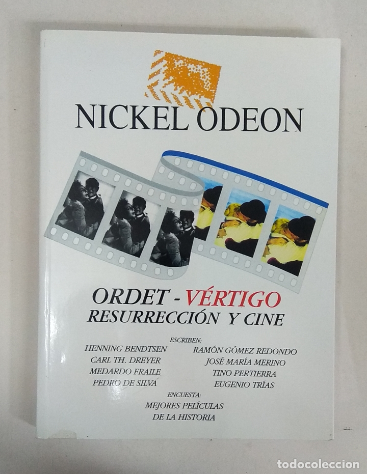 Livres d'occasion: LIBRO CATALOGO CINE NICKEL ODEON ORDET VERTIGO RESURRECCION Y CINE