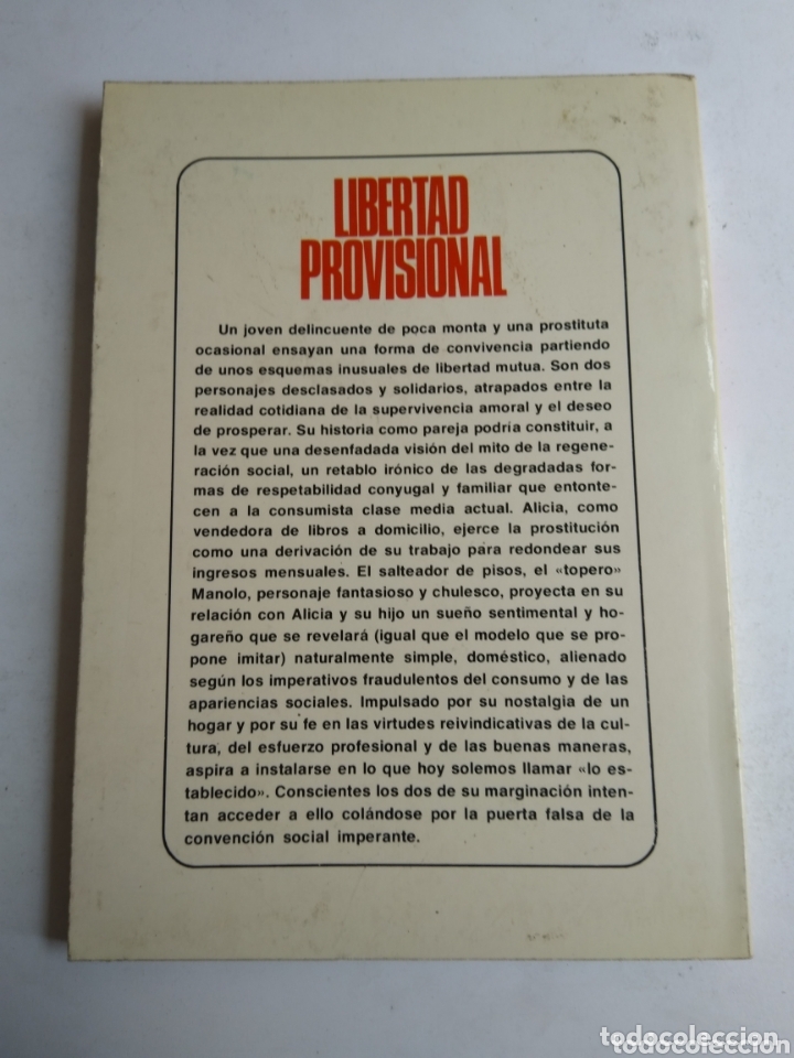 Libros de segunda mano: LIBERTAD PROVISIONAL/JUAN MARSE - Foto 2