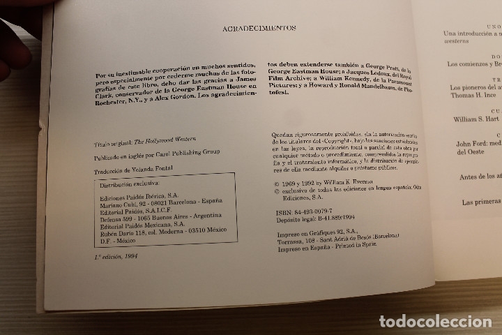 Libros de segunda mano: EL WESTERN DE HOLLYWOOD WILLIAM K. EVERSON - Foto 3