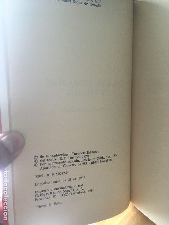 Libros de segunda mano: NUEVE SEMANAS Y MEDIA - Foto 2