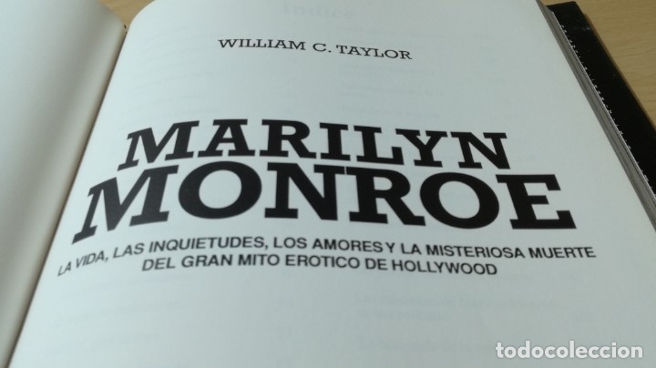 Libros de segunda mano: MARILYN MONROE - WILLIAM C TAYLOR - ULTRAMAR / GARA 33 - Foto 6