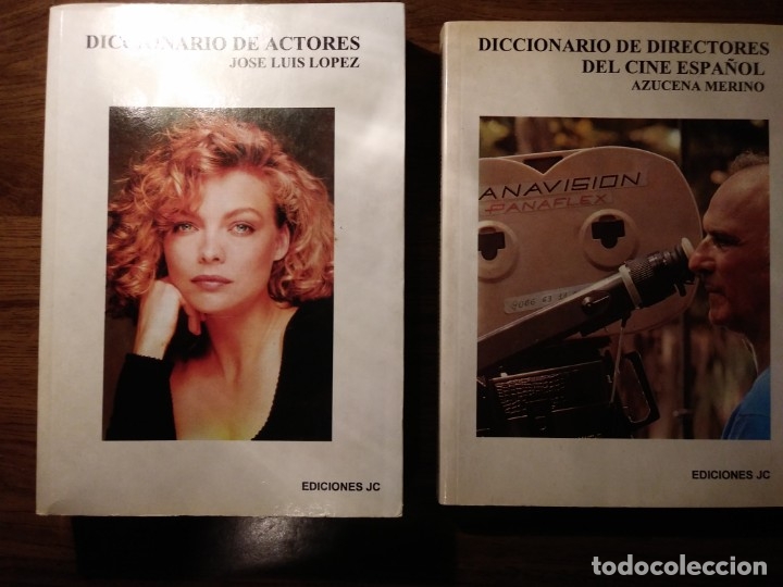 Lote 2 Libros Diccionario De Actores Y Diccion Comprar Libros De Cine En Todocoleccion