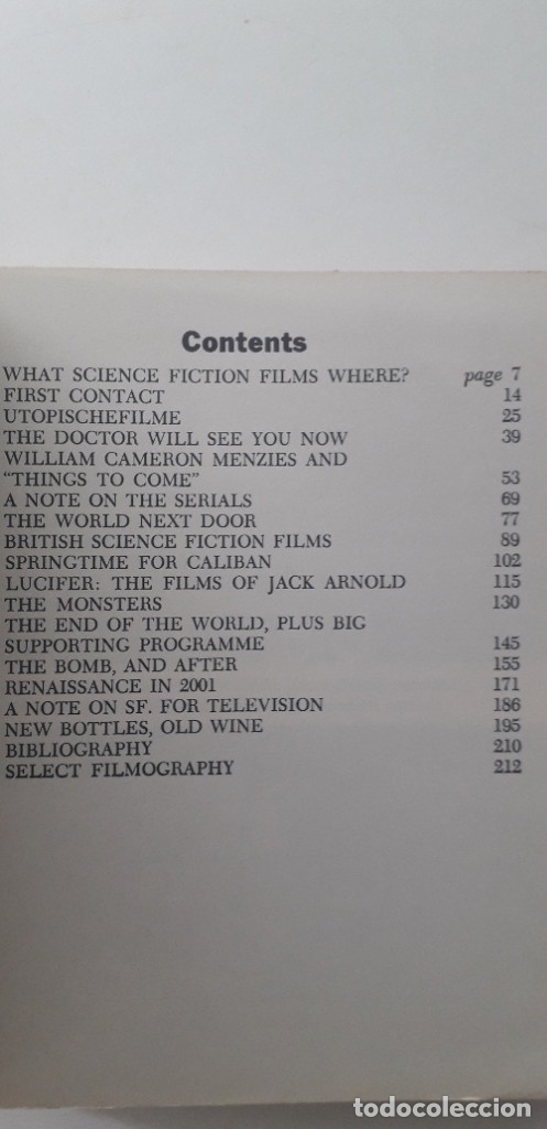 Libros de segunda mano: SCIENCE FICTION IN THE CINEMA - JOHN BAXTER - Foto 4