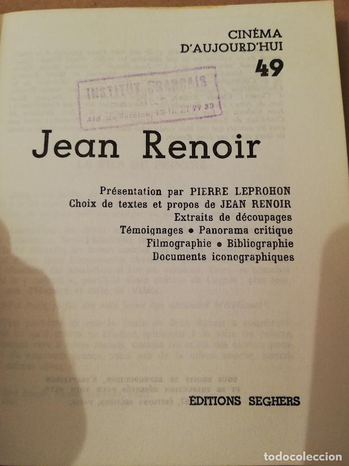 Libros de segunda mano: JEAN RENOIR (PAR PIERRE LEPROHON) TEXTO EN FRANC&Eacute;S - Foto 2