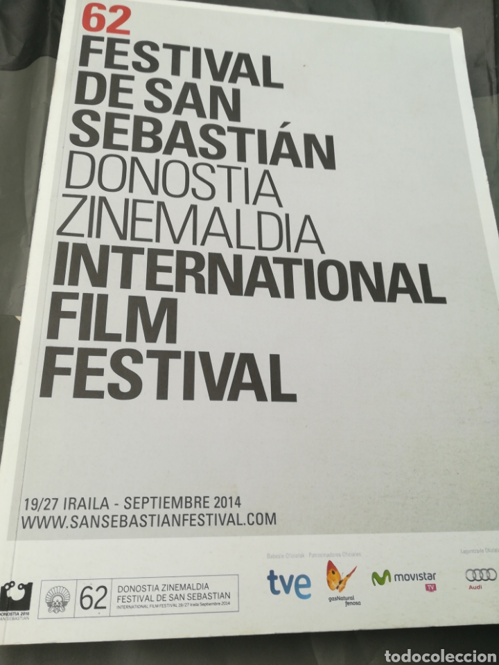 Libros de segunda mano: Festival de San Sebasti&aacute;n 62 a&ntilde;o 2014 en 342 p&aacute;ginas