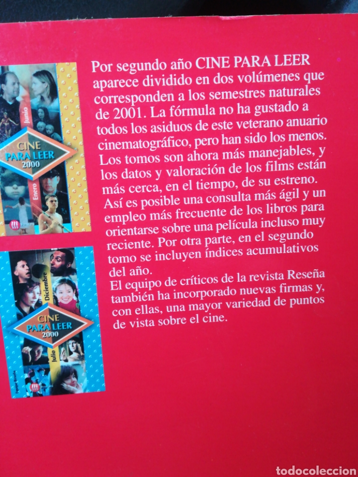 Libros de segunda mano: Cine para leer 2001 enero - junio - Foto 2