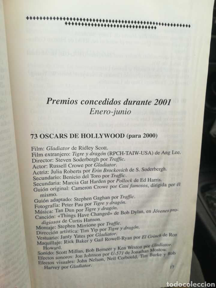 Libros de segunda mano: Cine para leer 2001 enero - junio - Foto 4