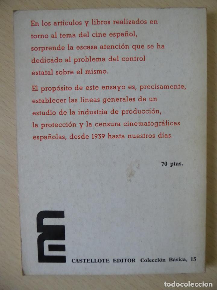 Libros de segunda mano: CINE Y CONTROL,  de  DAVID / CARLOS PEREZ MERINERO - Foto 2