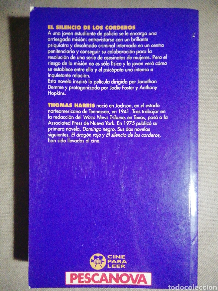 Libros de segunda mano: EL SILENCIO DE LOS CORDEROS. TOM&Aacute;S HARRIS - Foto 2