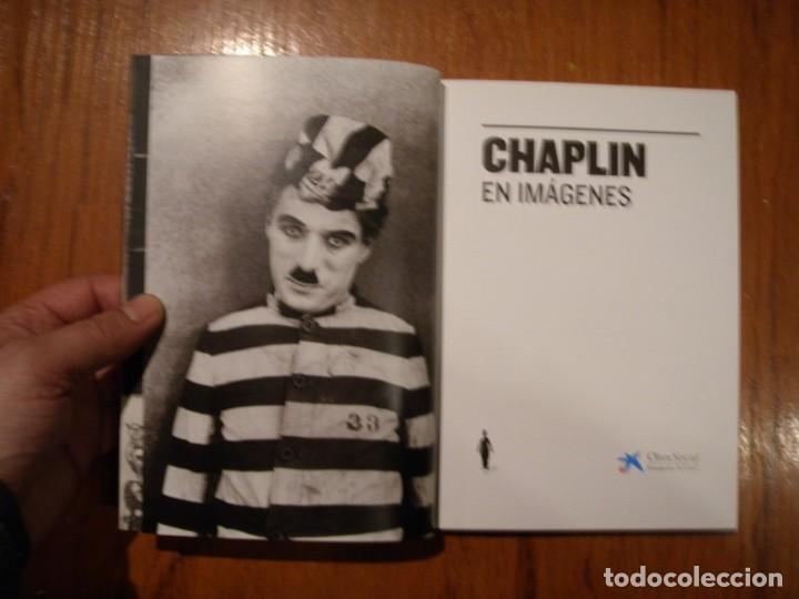 Libros de segunda mano: LIBRO CHAPLIN EN IM&Aacute;GENES LA CAIXA COMO NUEVO - Foto 2