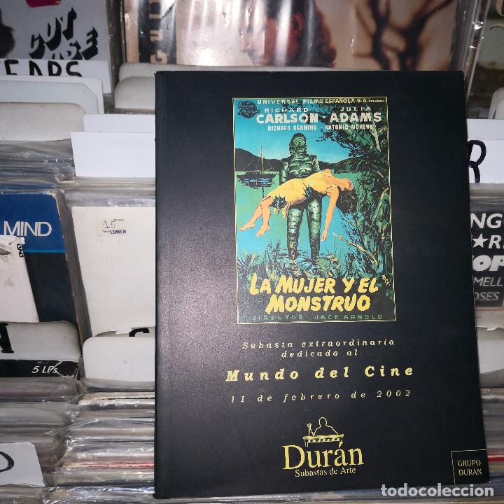 Libri di seconda mano: CINE FOLLETOS, CARTELES Y LIBROS - CATALOGO SUBASTAS DURAN FEBRERO 2002