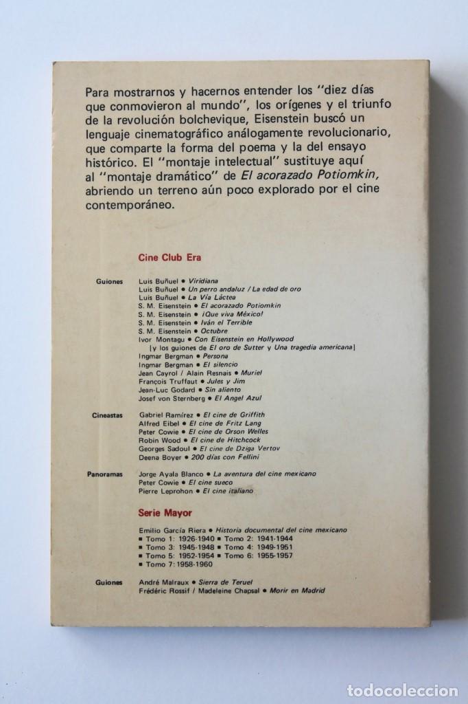 Libros de segunda mano: S.M. Eisenstein - Octubre - Ediciones Era - Foto 3