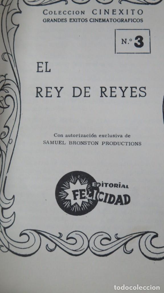 Libros de segunda mano: 1962.- REY DE REYES. CINEXITO - Foto 2