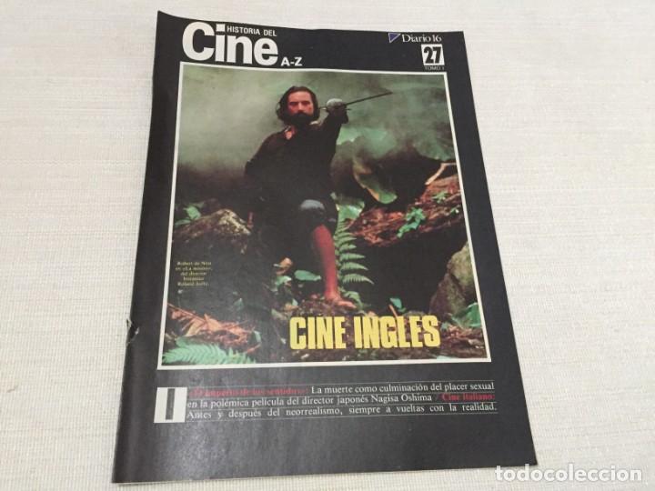 Livres d'occasion: FASCICULO HISTORIA DEL CINE DIARIO 16 N&ordm; 27 EL IMPERIO DE LOS SENTIDOS CINE INGLES ITALIANO PORTADIL