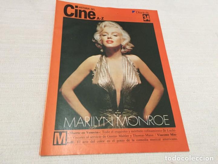 Livres d'occasion: FASCICULO HISTORIA DEL CINE DIARIO 16 N&ordm; 34 MARILYN MONROE MUERTE EN VENECIA VINCENT MINELLI