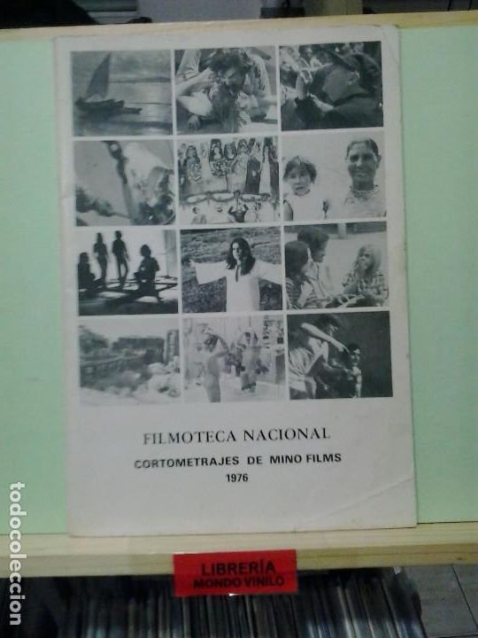 Gebrauchte B&uuml;cher: Cortometrajes de Mino Films 1976. Filmoteca nacional