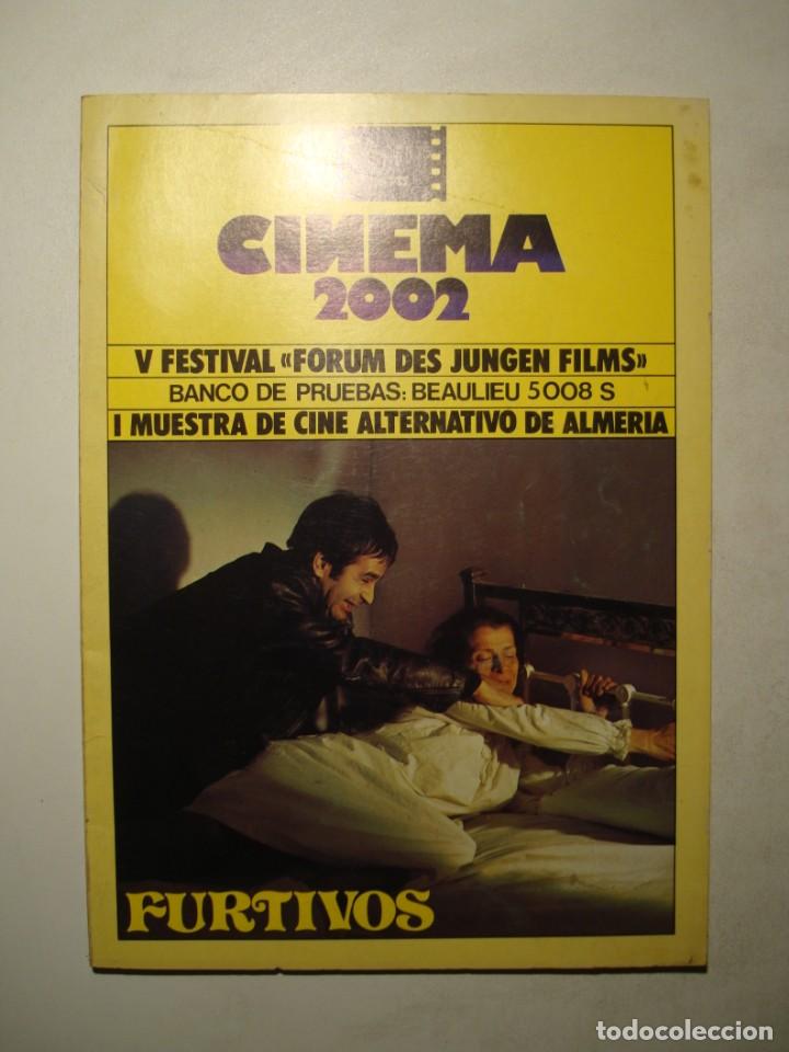 Livros em segunda m&atilde;o: REVISTA CINEMA 2002 N&ordm; 8 OCTUBRE 1975 - FURTIVOS / I MUESTRA DE CINE ALTERNATIVO DE ALMER&Iacute;A