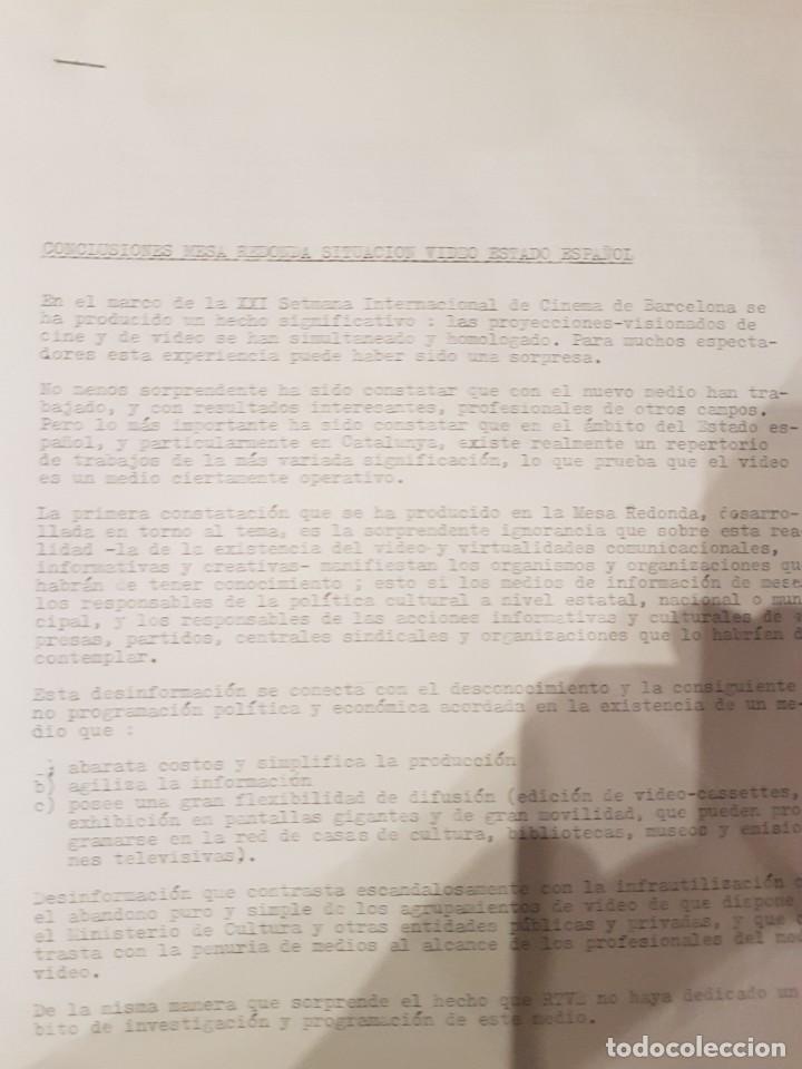 Libros de segunda mano: CINE . PROGRAMA XXI SETMANA DEL CINEMA A BARCELONA - Foto 2