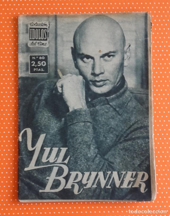 Livres d'occasion: YUL BRINNER. COLECCI&Oacute;N &Iacute;DOLOS DEL CINE N&ordm; 60. EJEMPLAR ALGO DESLUCIDO. VER FOTOS.