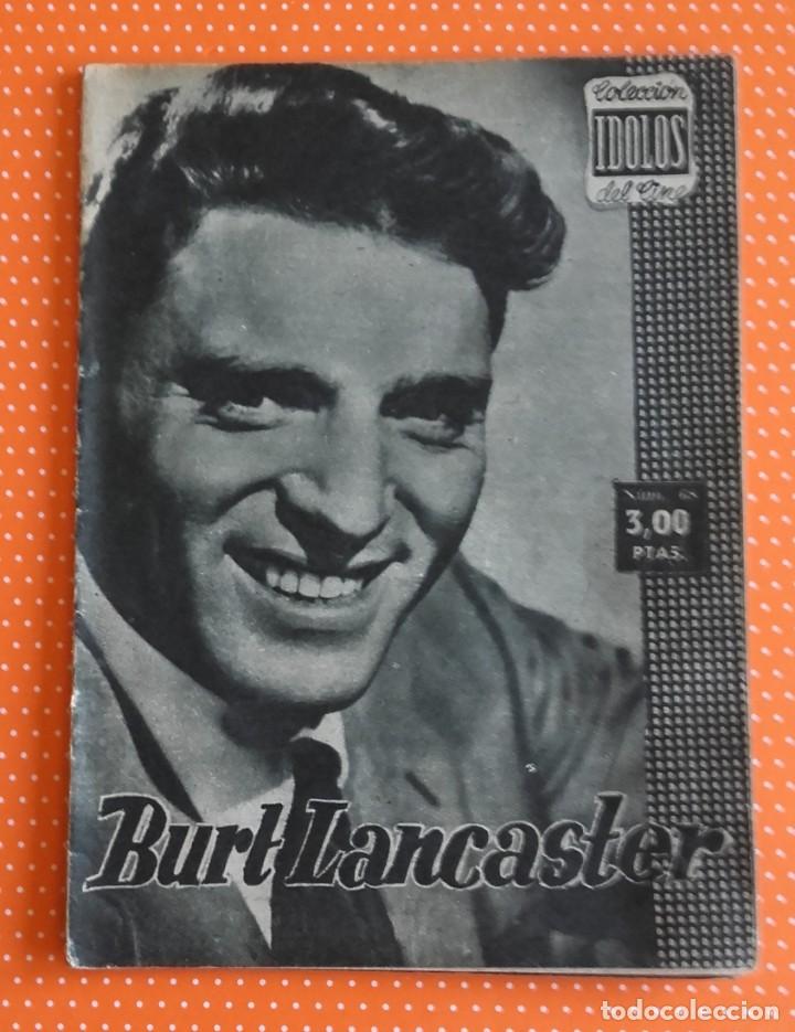 Livres d'occasion: BURT LANCASTEER. COLECCI&Oacute;N &Iacute;DOLOS DEL CINE N&ordm; 68. EJEMPLAR ALGO DESLUCIDO. VER FOTOS.