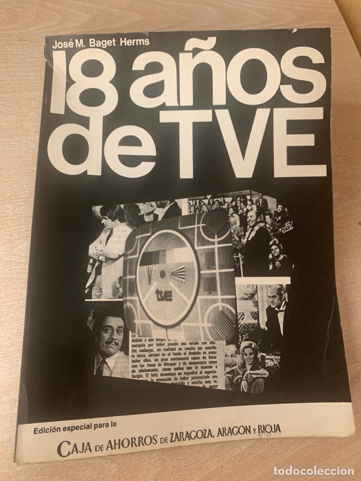 Libros de segunda mano: 18 a&ntilde;os de TVE - Foto 1