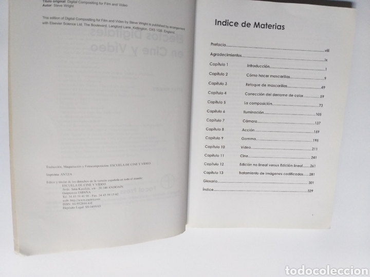 Libros de segunda mano: Efectos digitales en cine y v&iacute;deo Steve Wright - Foto 9