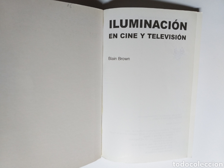 Libros de segunda mano: Iluminaci&oacute;n en cine y televisi&oacute;n Blain Brown . - Foto 8
