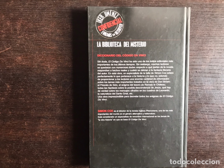 Libros de segunda mano: Diccionario del c&oacute;digo da Vinci. Sim&oacute;n Cox. Edaf - Foto 2