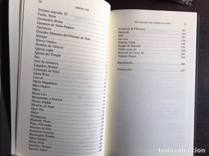 Libros de segunda mano: Diccionario del c&oacute;digo da Vinci. Sim&oacute;n Cox. Edaf - Foto 4