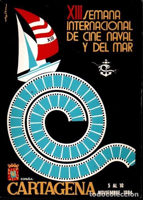 Gebrauchte B&uuml;cher: XIII SEMANA INTERNACIONAL DE CINE NAVAL Y DEL MAR. - CATALOGO.