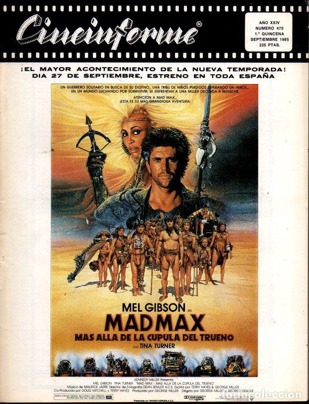 Gebrauchte B&uuml;cher: CINEINFORME. A&Ntilde;O XXIV. N.470. 1.&ordf; QUINCENA. SEPTIEMBRE 1985. - REVISTA.