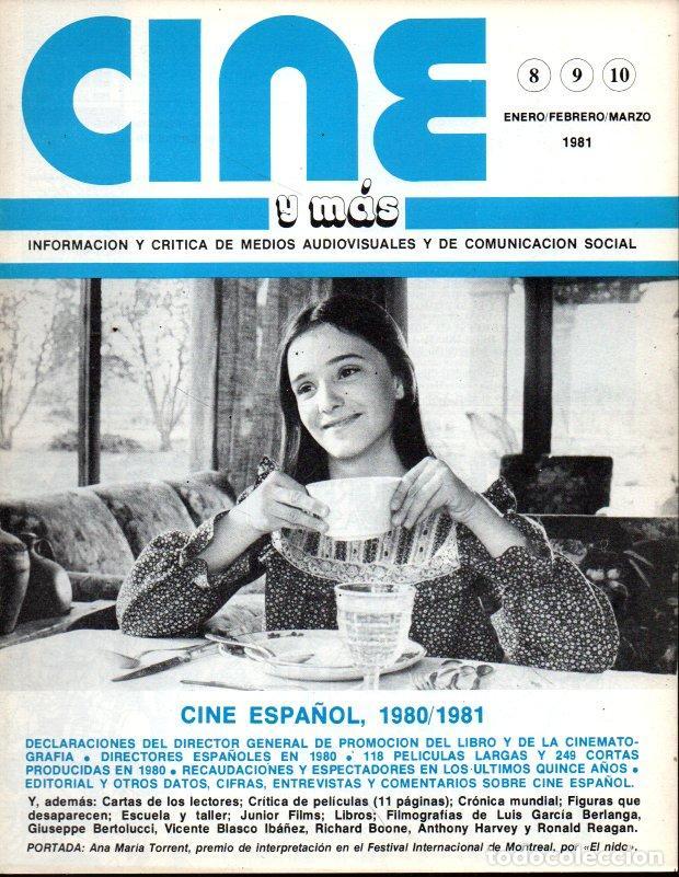 Gebrauchte B&uuml;cher: CINE Y MAS. N.8, 9, 10. ENERO/FEBRERO/MARZO 1981. - REVISTA.