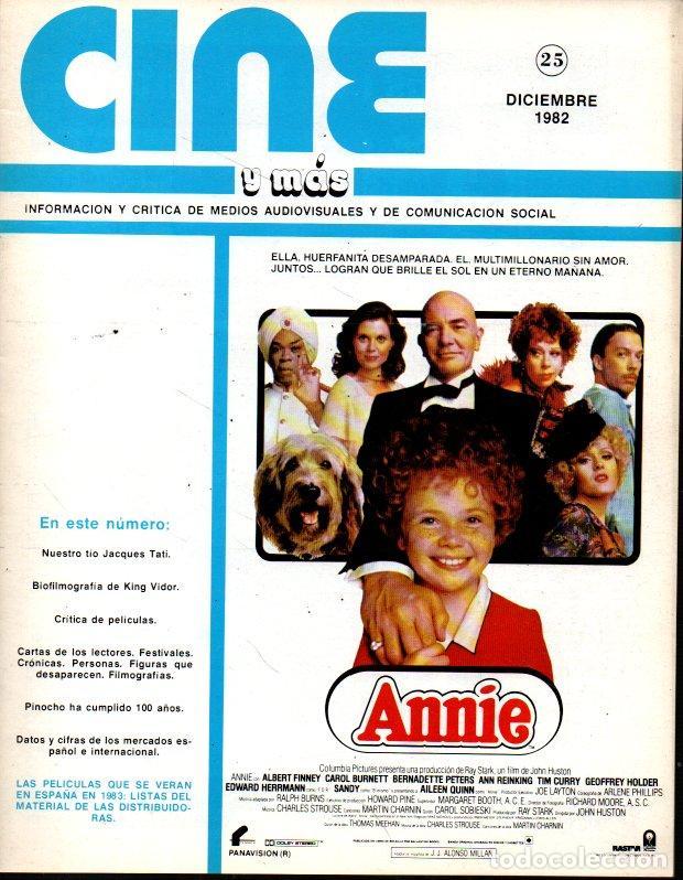 Gebrauchte B&uuml;cher: CINE Y MAS. N.25. DICIEMBRE 1982. - REVISTA.