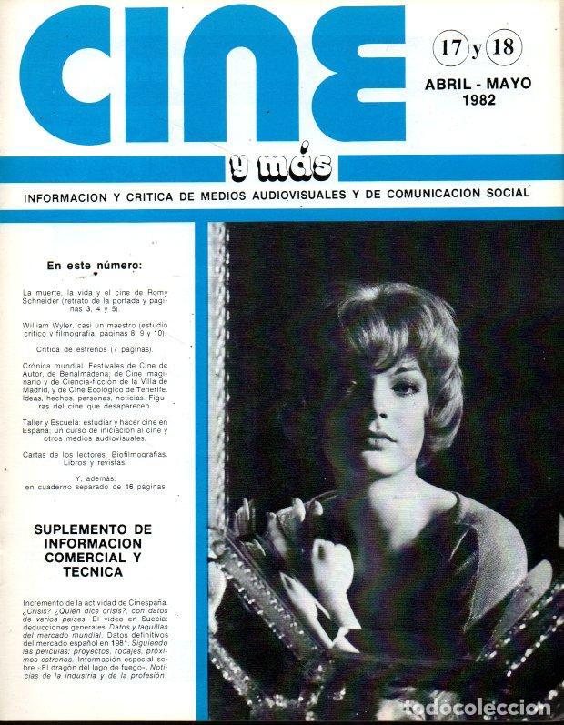 Gebrauchte B&uuml;cher: CINE Y MAS. N.17 Y 18. ABRIL-MAYO 1982. - REVISTA.