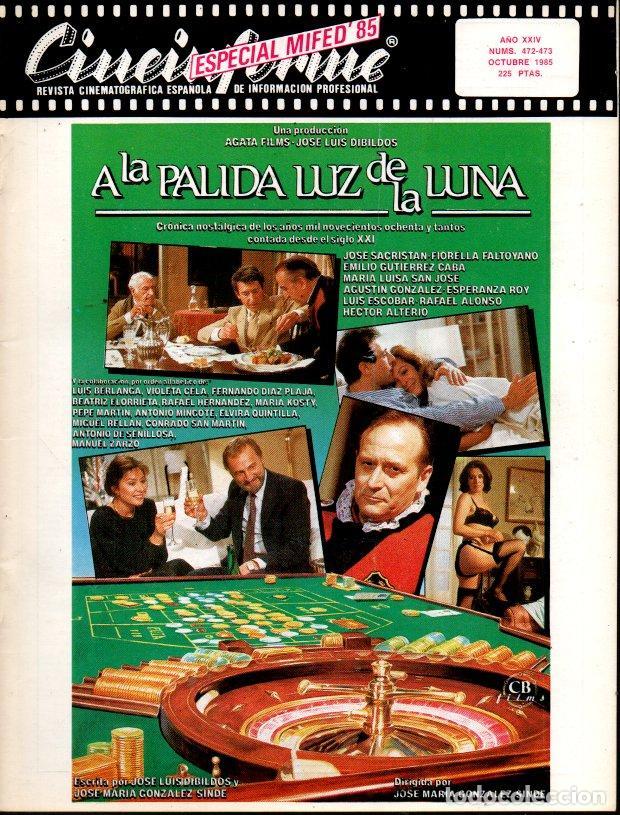 Gebrauchte B&uuml;cher: CINEINFORME. ESPECIAL MIFED '85. A&Ntilde;O XXIV. N.472-473. OCTUBRE 1985. - REVISTA.
