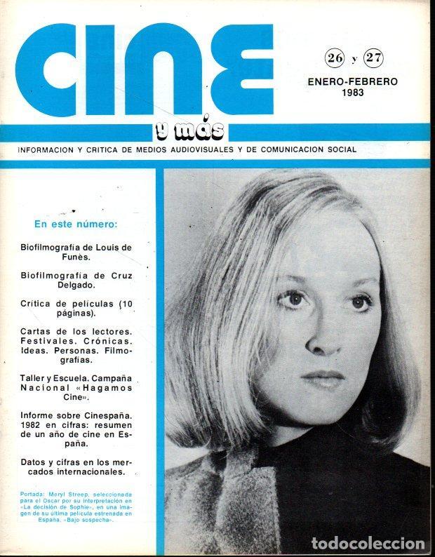 Gebrauchte B&uuml;cher: CINE Y MAS. N.26 Y 27. ENERO-FEBRERO 1983. - REVISTA.