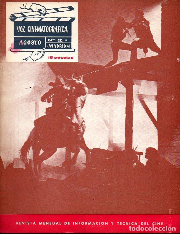 Gebrauchte B&uuml;cher: VOZ CINEMATOGRAFICA. N.2. AGOSTO 1969. - REVISTA.