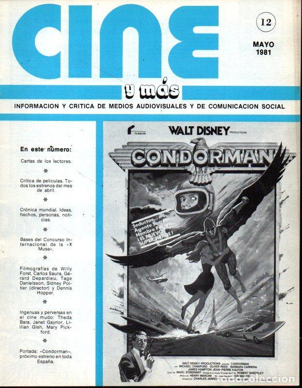 Gebrauchte B&uuml;cher: CINE Y MAS. N.12. MAYO 1981. - REVISTA.