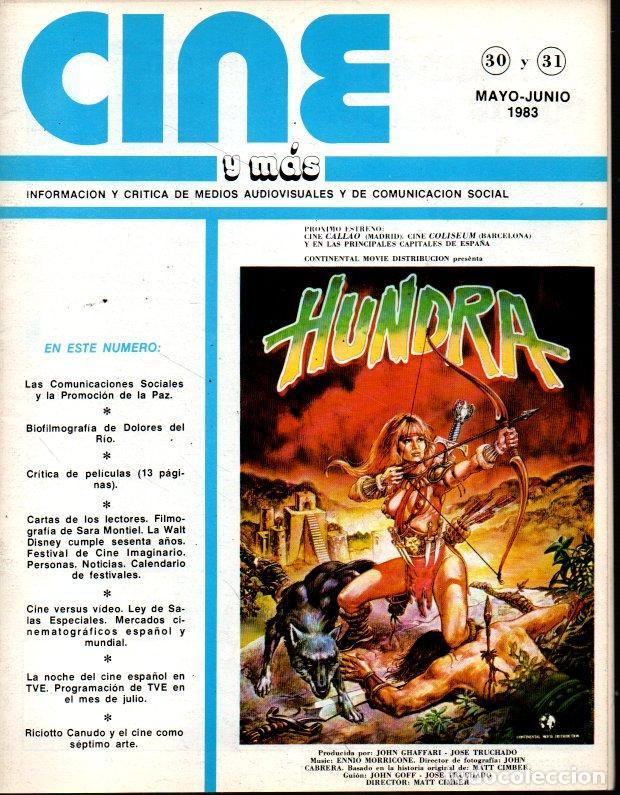 Gebrauchte B&uuml;cher: CINE Y MAS. N.30 Y 31. MAYO-JUNIO 1983. - REVISTA.