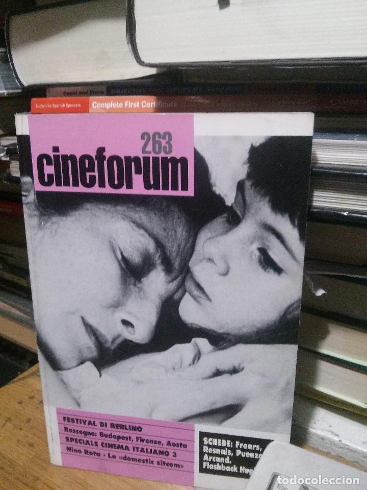 Gebrauchte B&uuml;cher: CINEFORUM 263, FESTIVAL DI BERLINO, SCHEDE FEARS , RESNAIS , PUENZO, ARCAND , FLASHBACK HUGHES