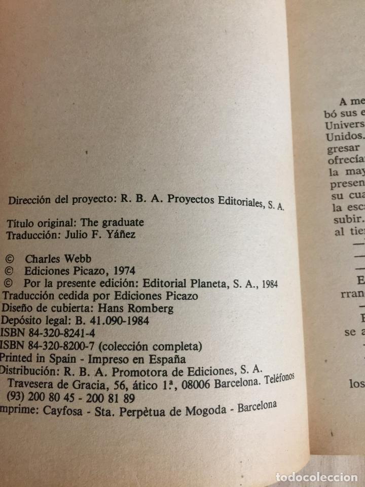 Libros de segunda mano: El graduado - Charles Webb - Foto 3