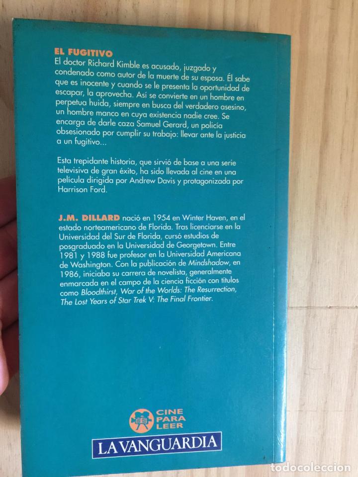 Libros de segunda mano: El fugitivo - J. M. Dillard - Foto 2