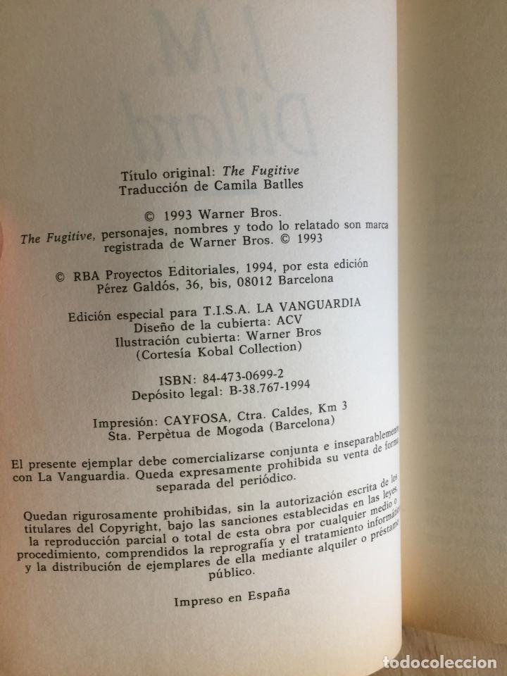 Libros de segunda mano: El fugitivo - J. M. Dillard - Foto 3