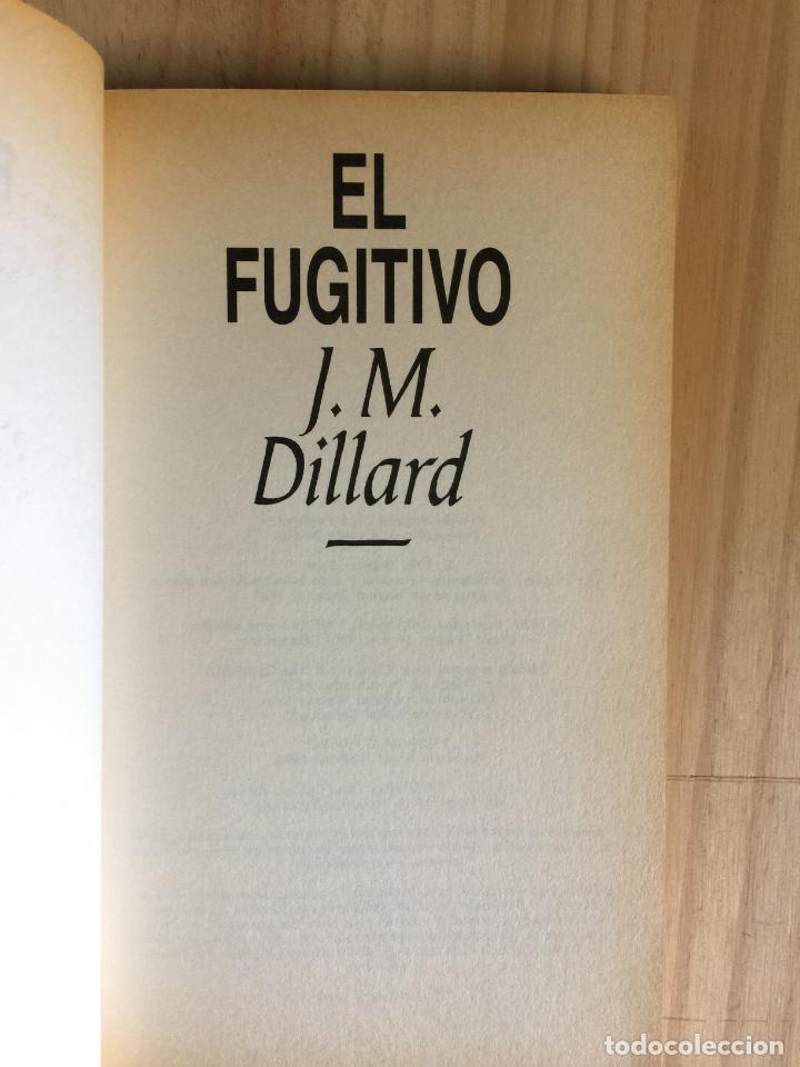 Libros de segunda mano: El fugitivo - J. M. Dillard - Foto 5