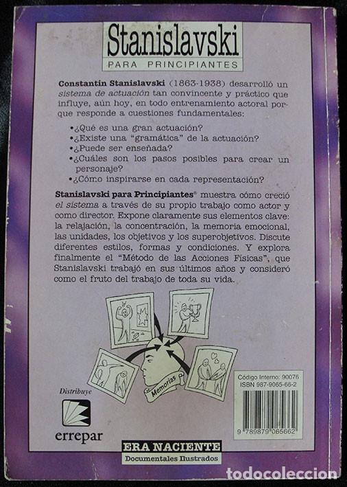 Libros de segunda mano: STANISLAVSKI PARA PRINCIPIANTES - DAVID ALLEN - JEFF FALLOW - - Foto 3