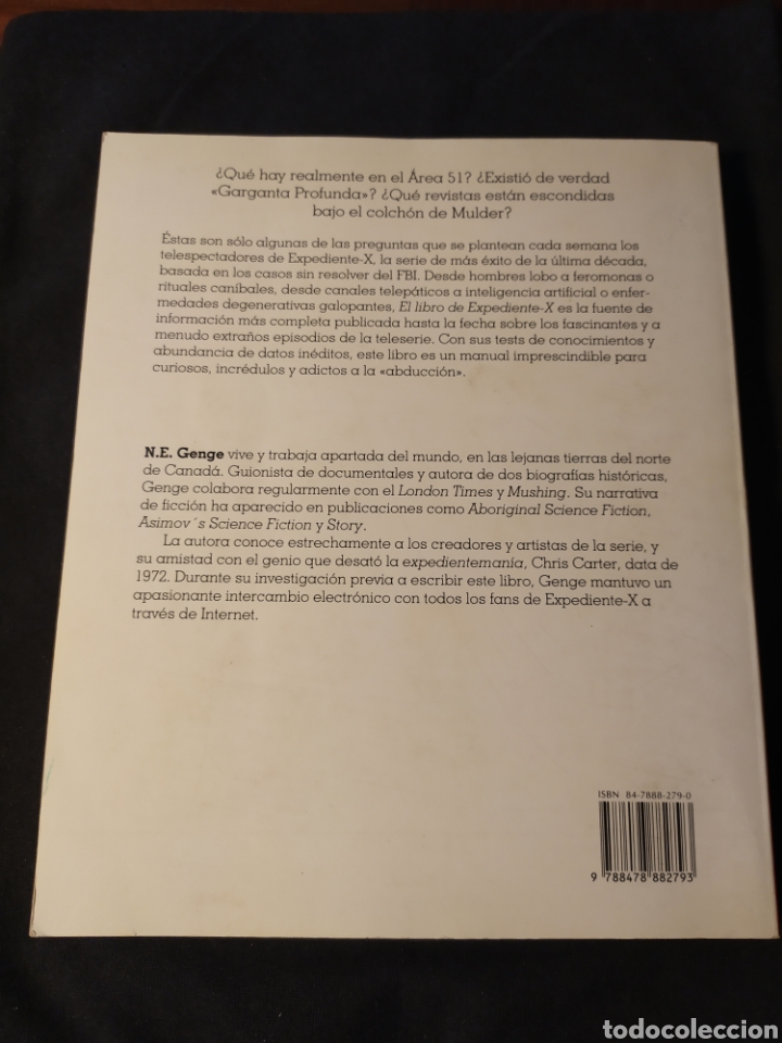 Libros de segunda mano: El libro de Expediente X. N. E. Genge - Foto 4