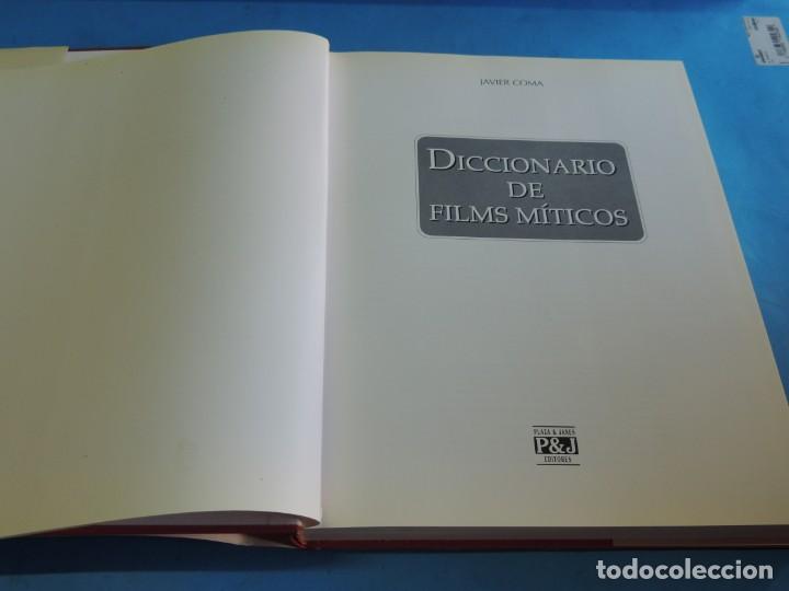 Libros de segunda mano: DICCIONARIO DE FILMS MITICOS. - JAVIER COMA - Foto 2