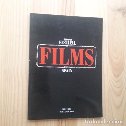 Livros em segunda m&atilde;o: SECOND FESTIVAL OF FILMS FROM SPAIN (1984-85)