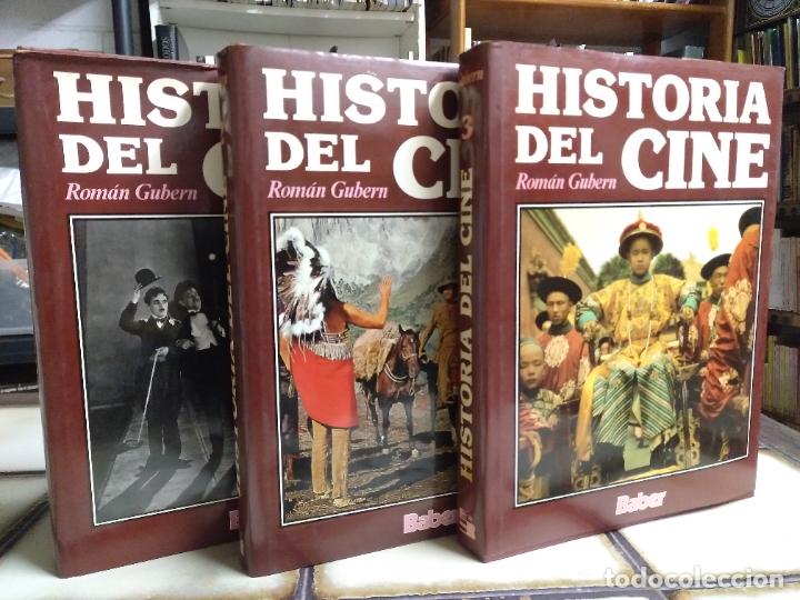 Gebrauchte B&uuml;cher: Historia del cine. Rom&aacute;n Gubern. Tomos 1, 2 y 3. 1989