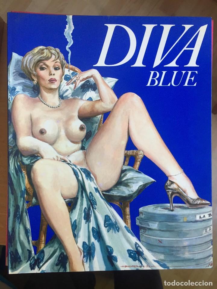 Libros de segunda mano: DIVA BLUE. GLITTERING IMAGES - Foto 1